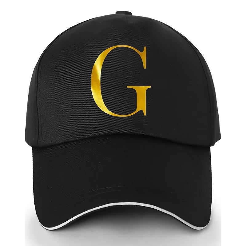 Unisex Letter Print Baseball Cap, Adjustable Breathable Quick Dry Hip Hop Outdoor Travel Dad Hat