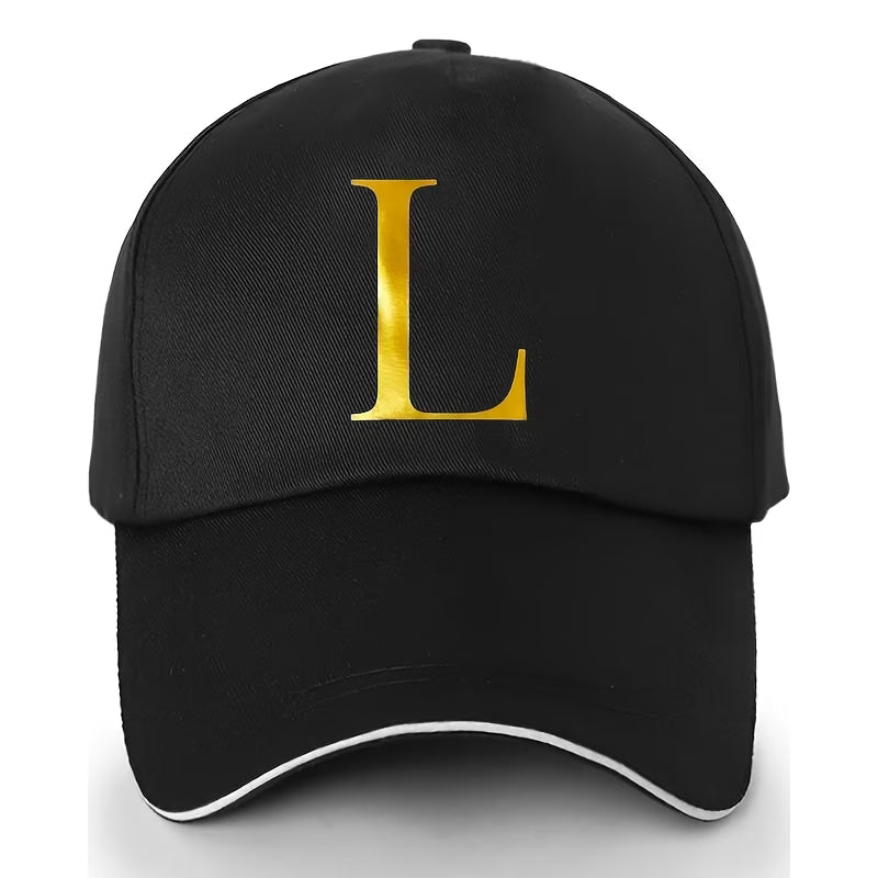 Unisex Letter Print Baseball Cap, Adjustable Breathable Quick Dry Hip Hop Outdoor Travel Dad Hat