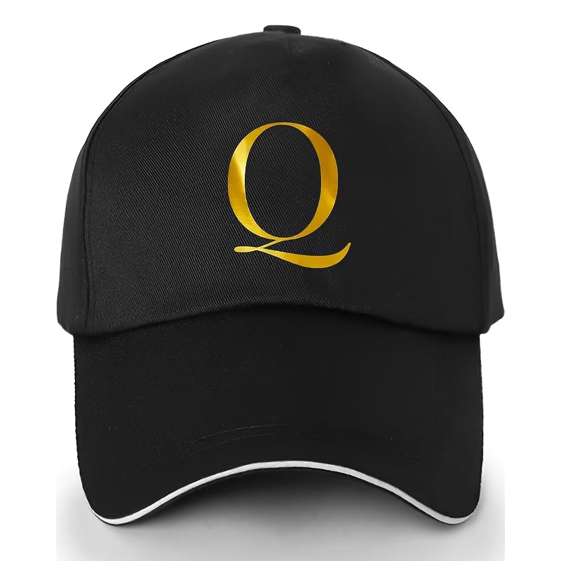 Unisex Letter Print Baseball Cap, Adjustable Breathable Quick Dry Hip Hop Outdoor Travel Dad Hat