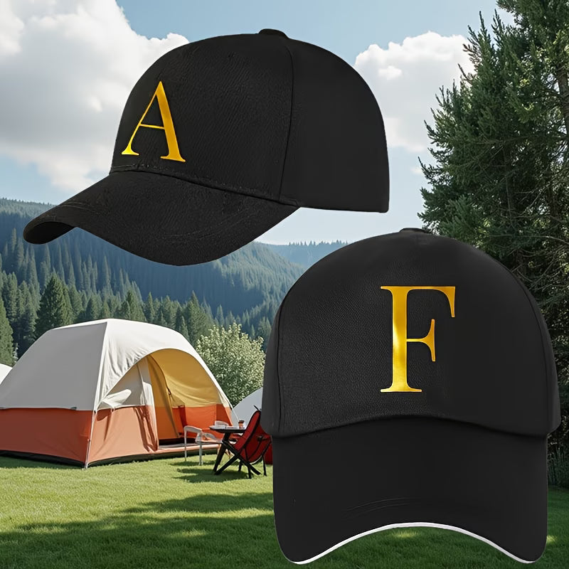 Unisex Letter Print Baseball Cap, Adjustable Breathable Quick Dry Hip Hop Outdoor Travel Dad Hat
