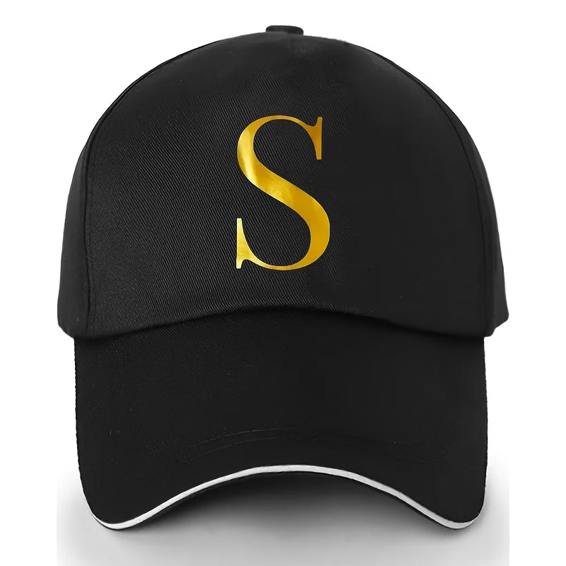 Unisex Letter Print Baseball Cap, Adjustable Breathable Quick Dry Hip Hop Outdoor Travel Dad Hat