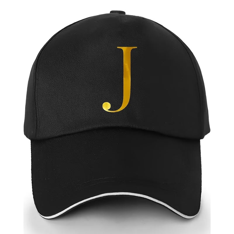 Unisex Letter Print Baseball Cap, Adjustable Breathable Quick Dry Hip Hop Outdoor Travel Dad Hat