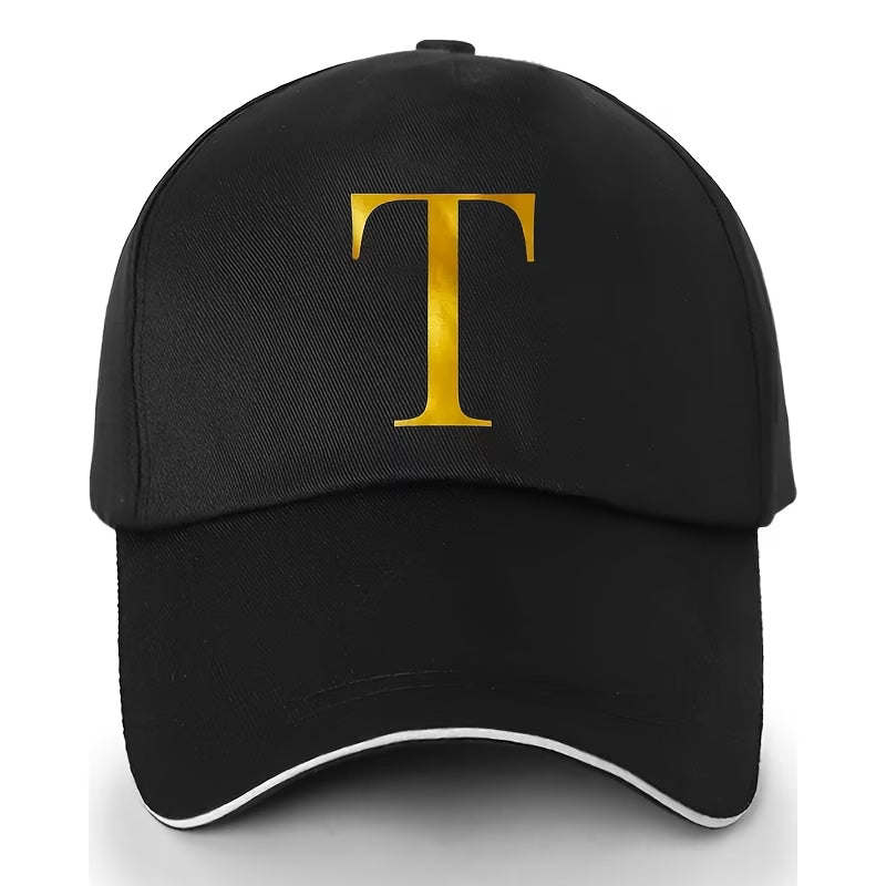 Unisex Letter Print Baseball Cap, Adjustable Breathable Quick Dry Hip Hop Outdoor Travel Dad Hat
