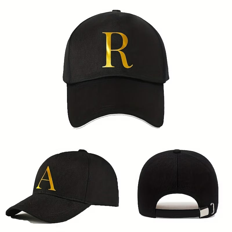 Unisex Letter Print Baseball Cap, Adjustable Breathable Quick Dry Hip Hop Outdoor Travel Dad Hat